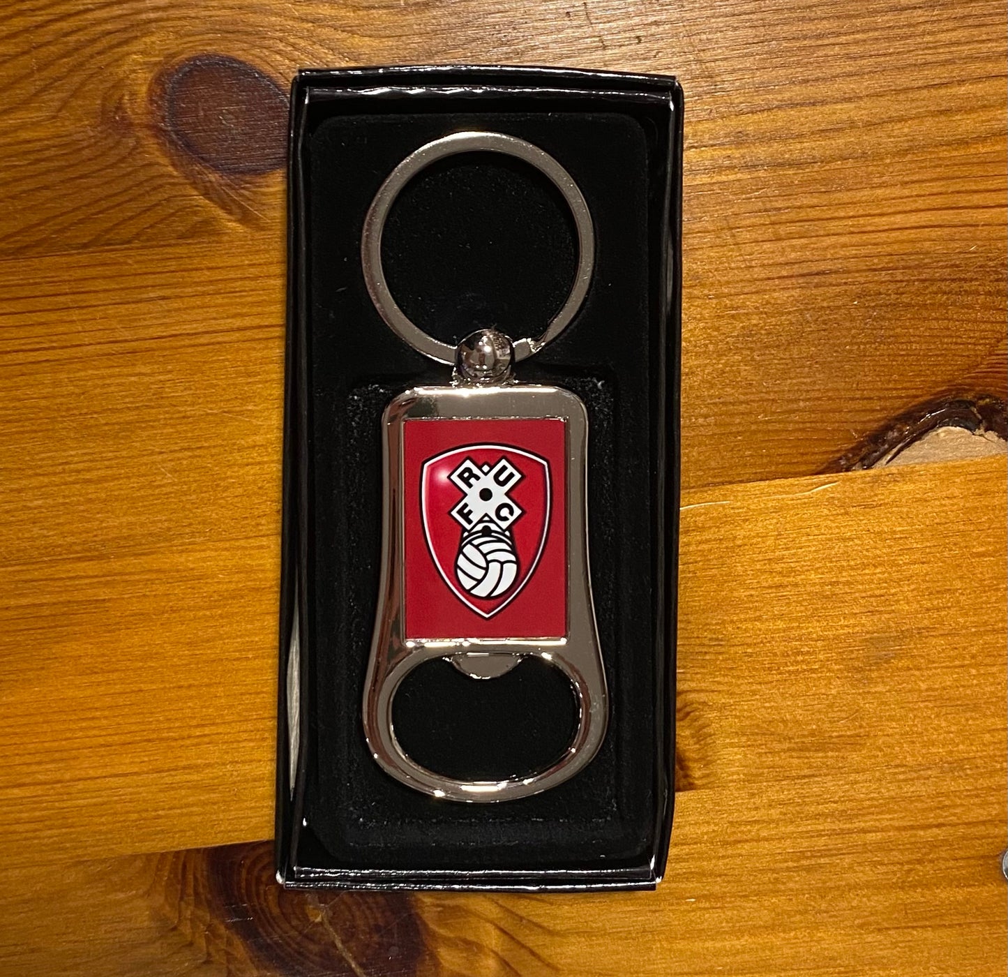 Rotherham Football, Metal Bottle Opener Keyring, Key Ring