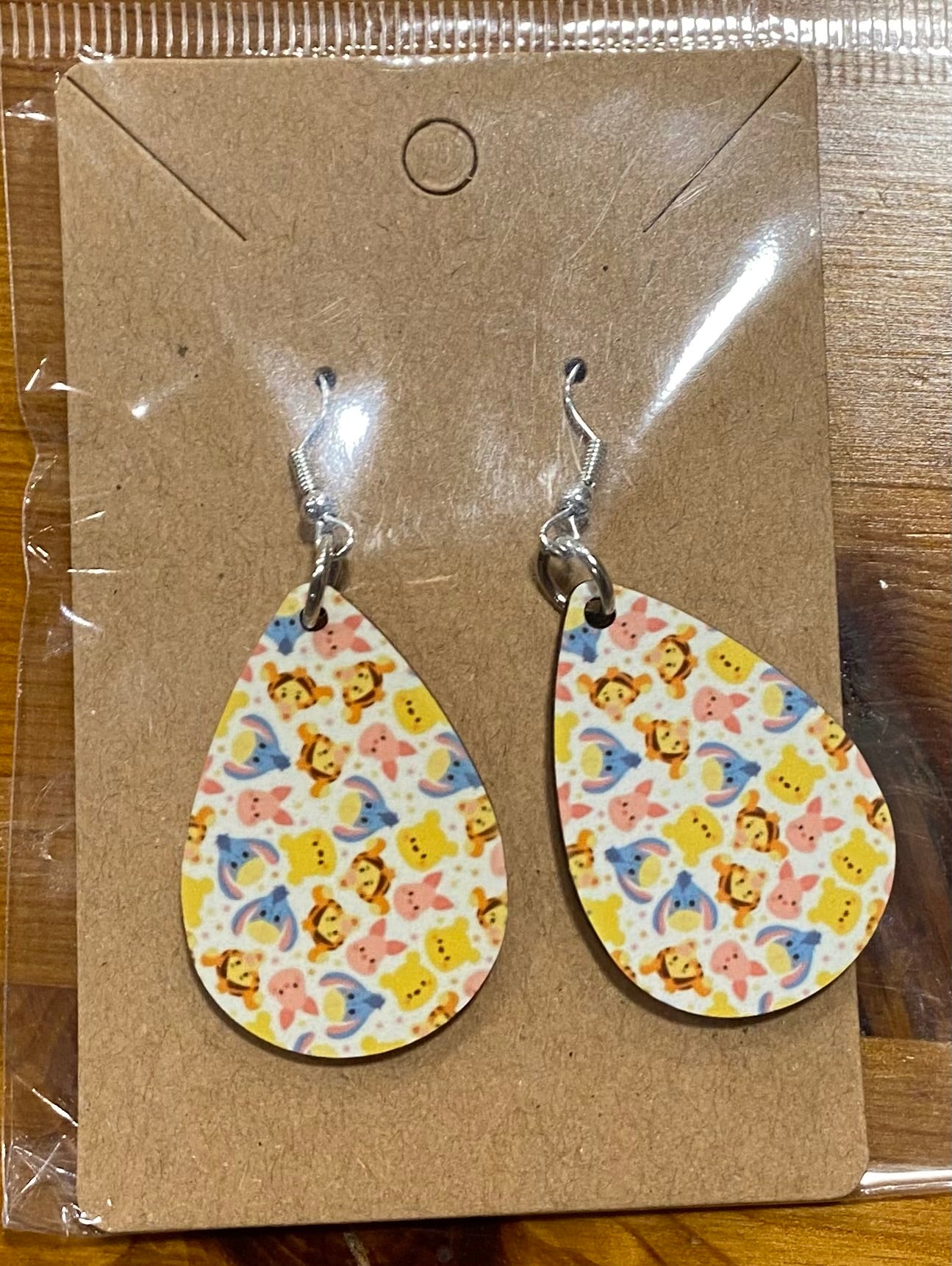 Winnie the Pooh and Friends, Handmade Earrings