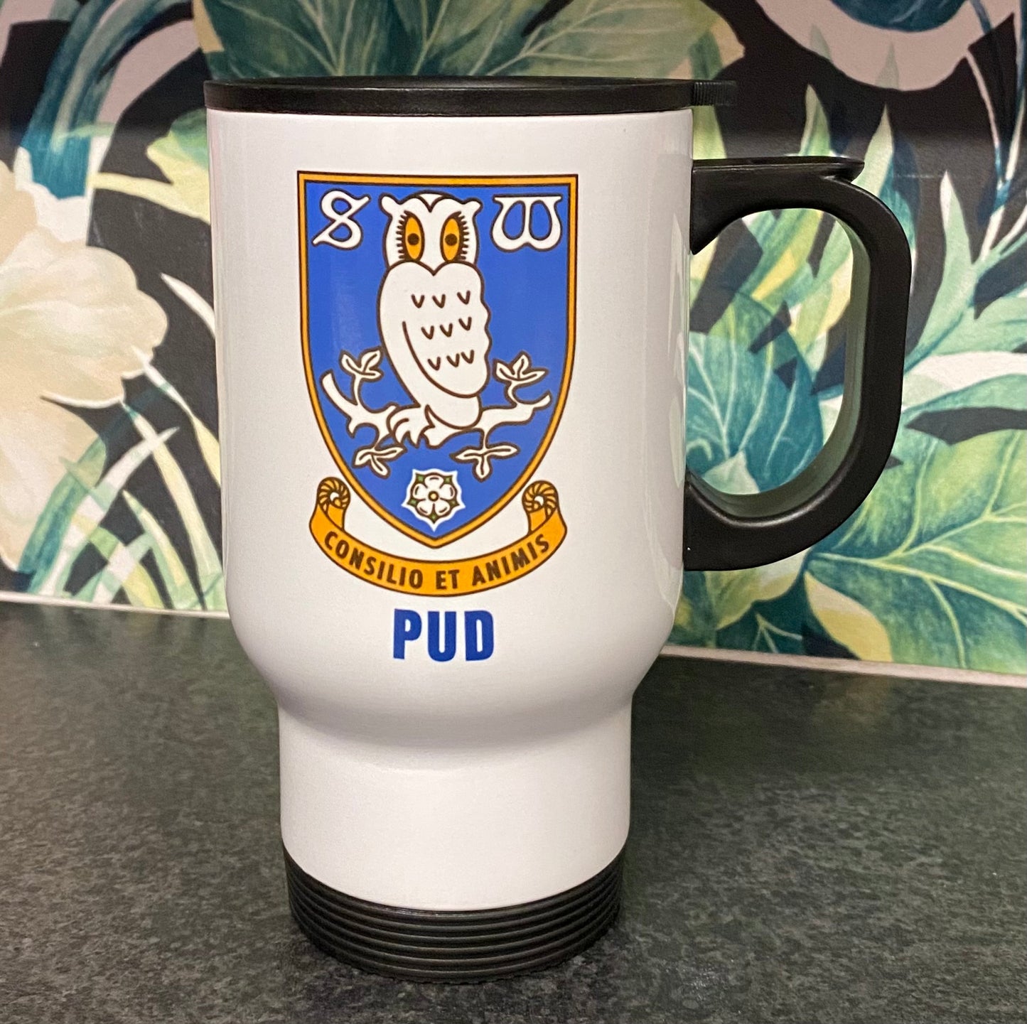 SWFC, Sheffield Wednesday, Travel Mug, Thermos, Personalised
