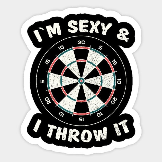 I’m Sexy and I Throw It, Darts, Thermos, Travel Mug