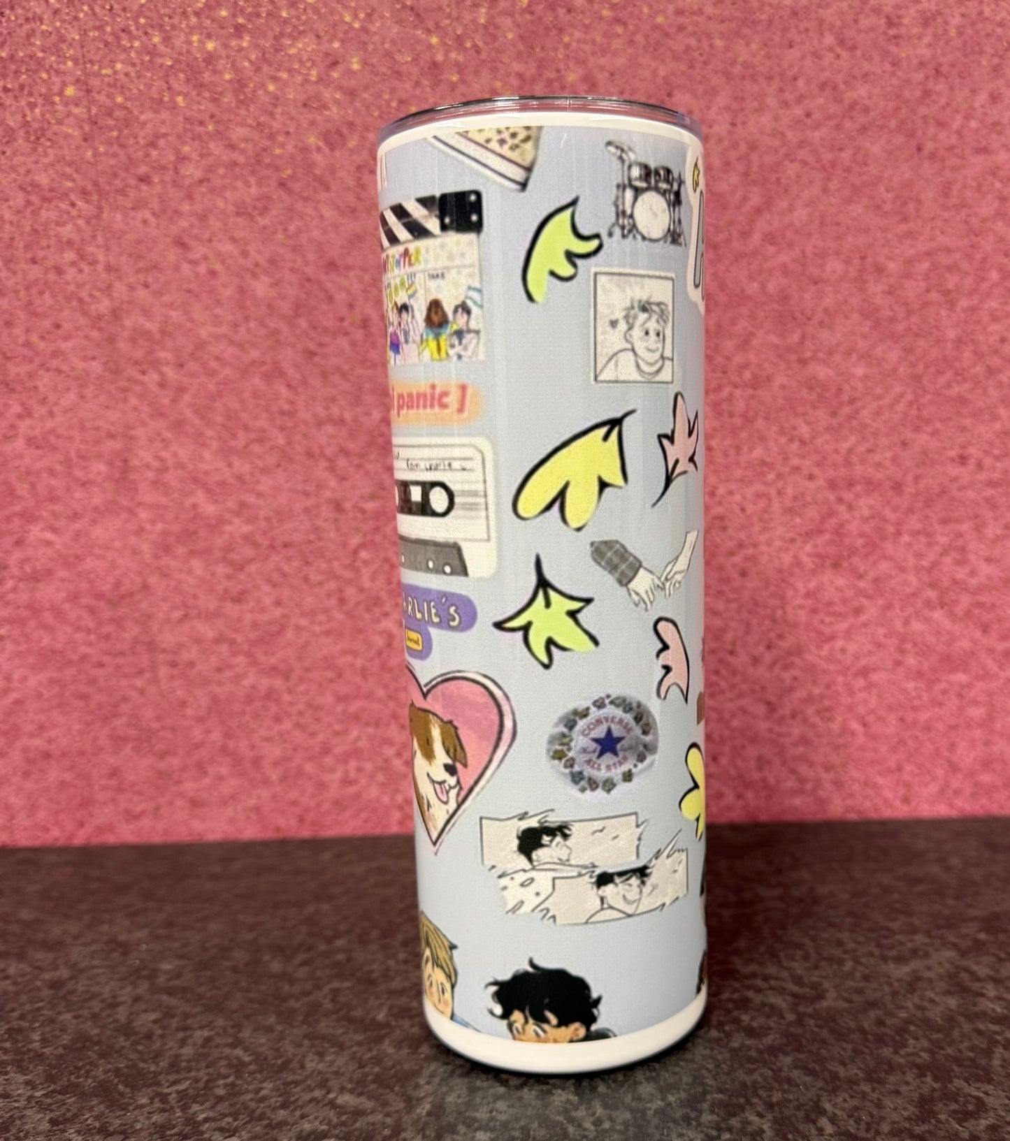 Heartstopper, 20oz Tumbler, Insulated, Stainless Steel, Hot & Cold use, Personalised