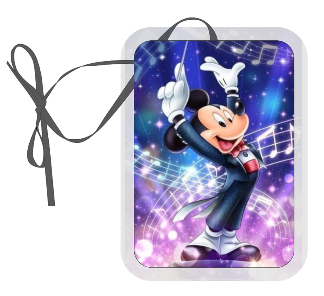 Mistro Mickey, Music, Hanging Air Freshener, Car Air Freshener, Mouse