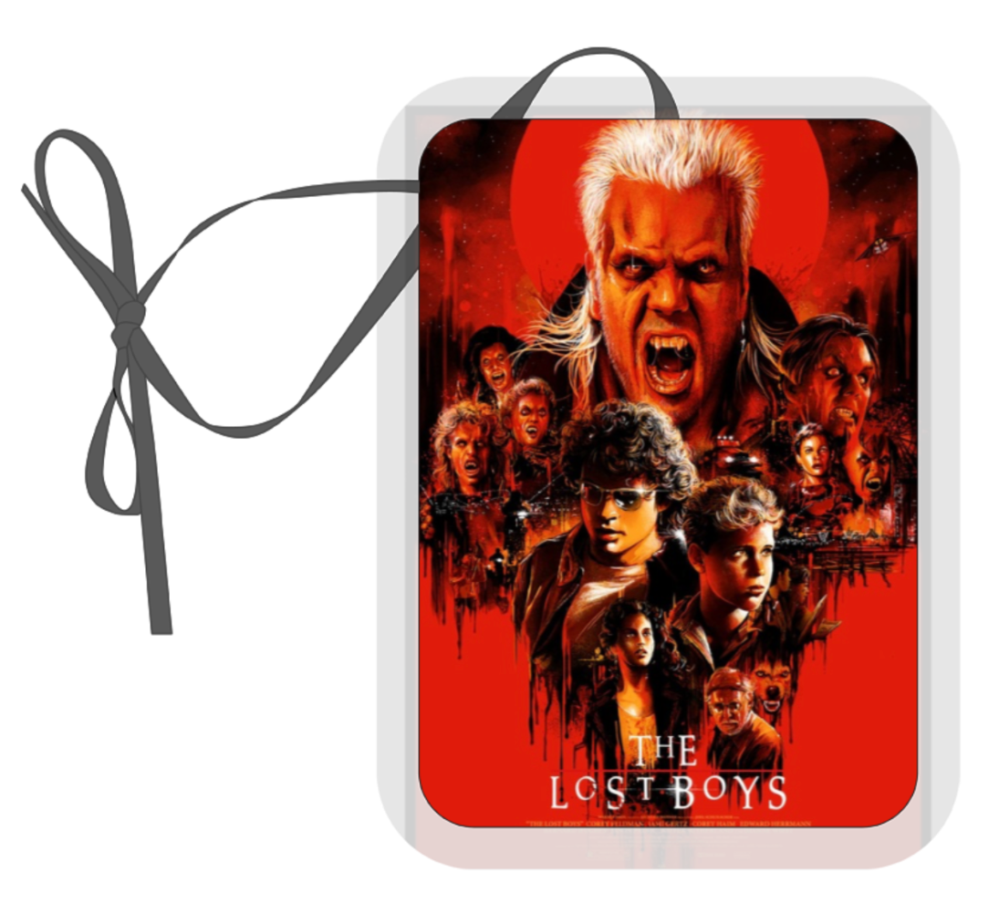 Lost Boys, Hanging Air Freshener, Car Air Freshener, Retro
