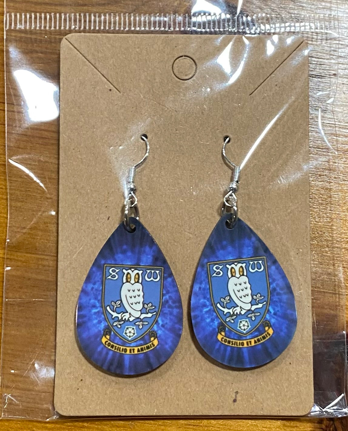 Sheffield Wednesday, SWFC, Owls, Handmade Earrings