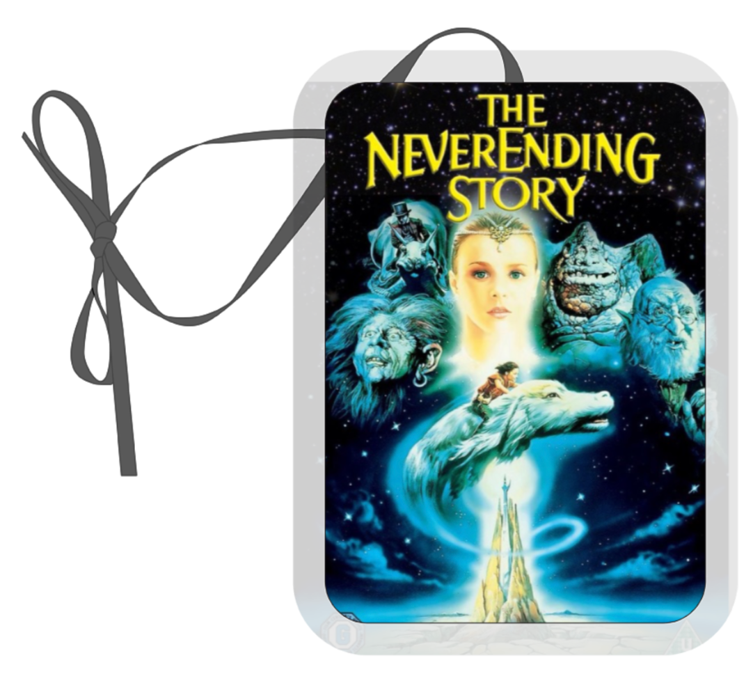 Never Ending Story, Hanging Air Freshener, Car Air Freshener, Retro