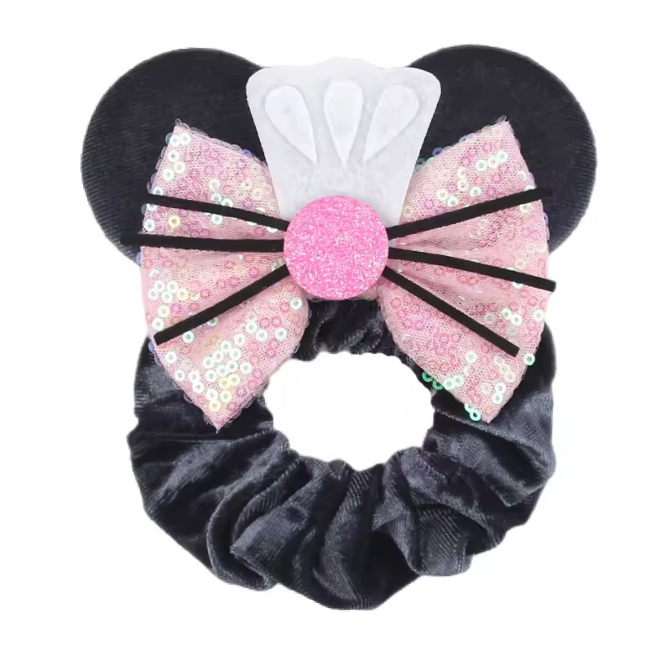 Mouse Ear Velvet Scrunchie, Remy, Ratatouille, Chef, Fun
