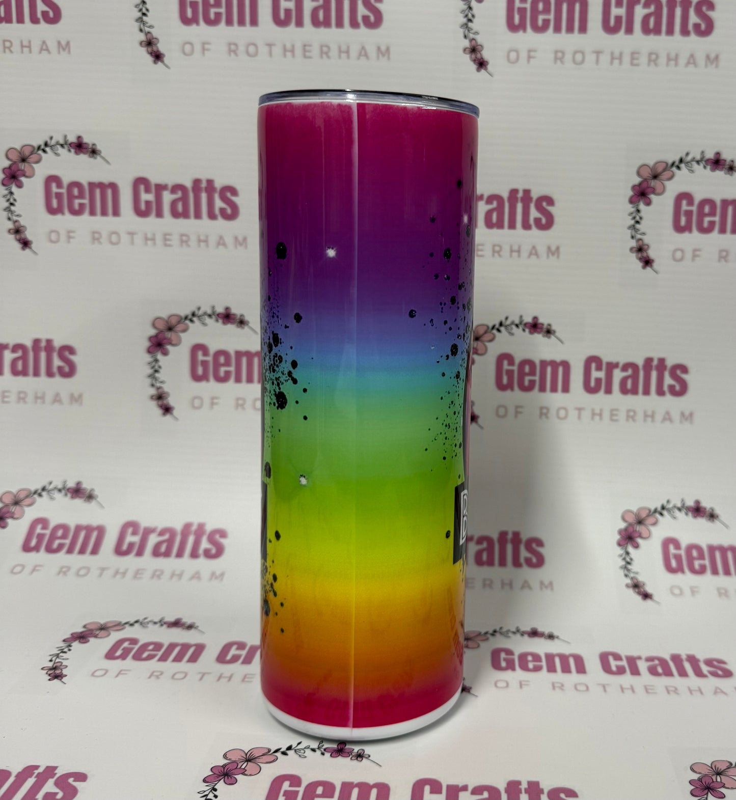 REDUCED Tumbler, Dinosaur, Bitchasaurus, Slight Marked