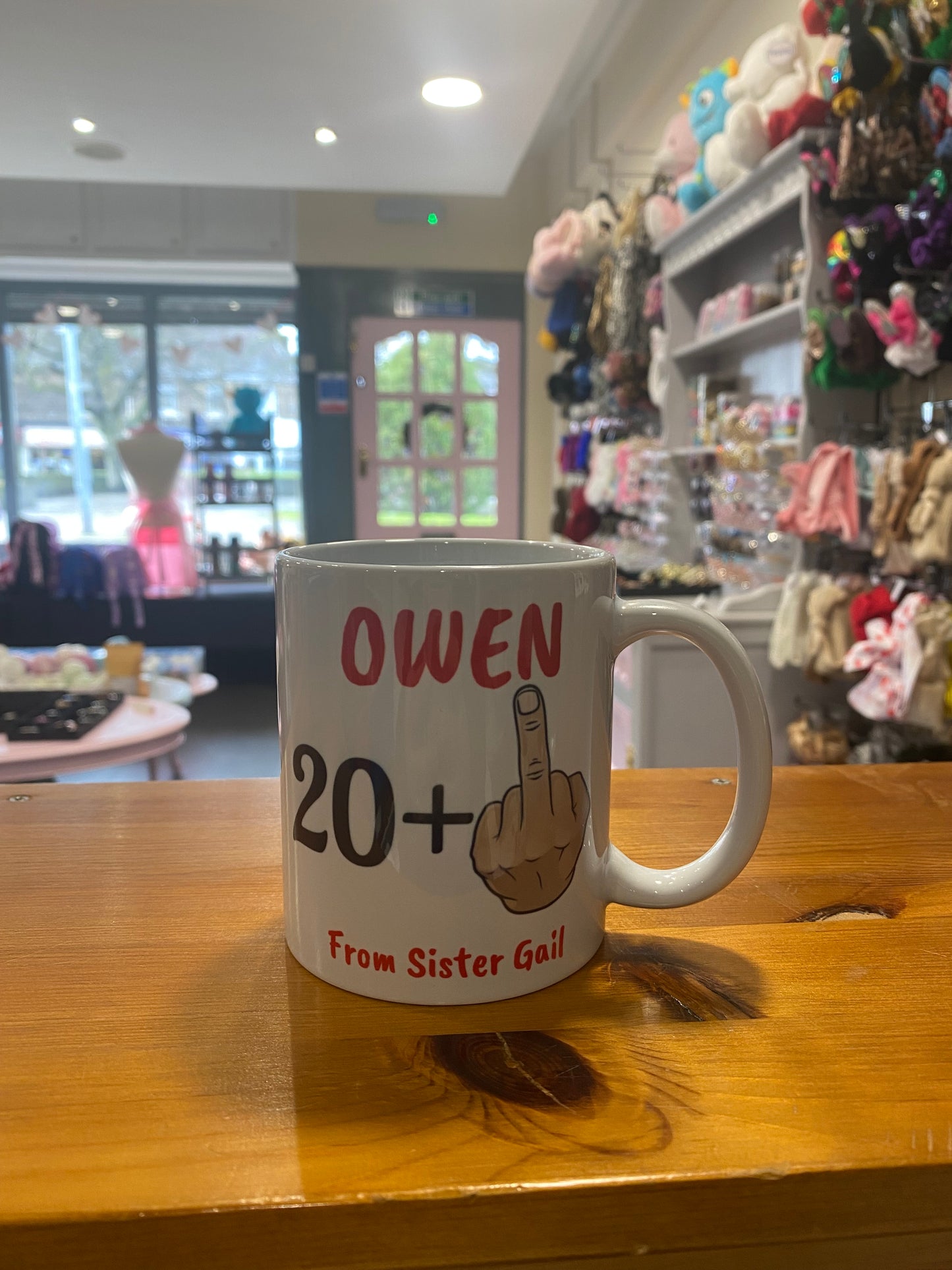 20+1 Personalised, 21st Birthday, Ceramic Mug & Coaster, Tea, Coffee