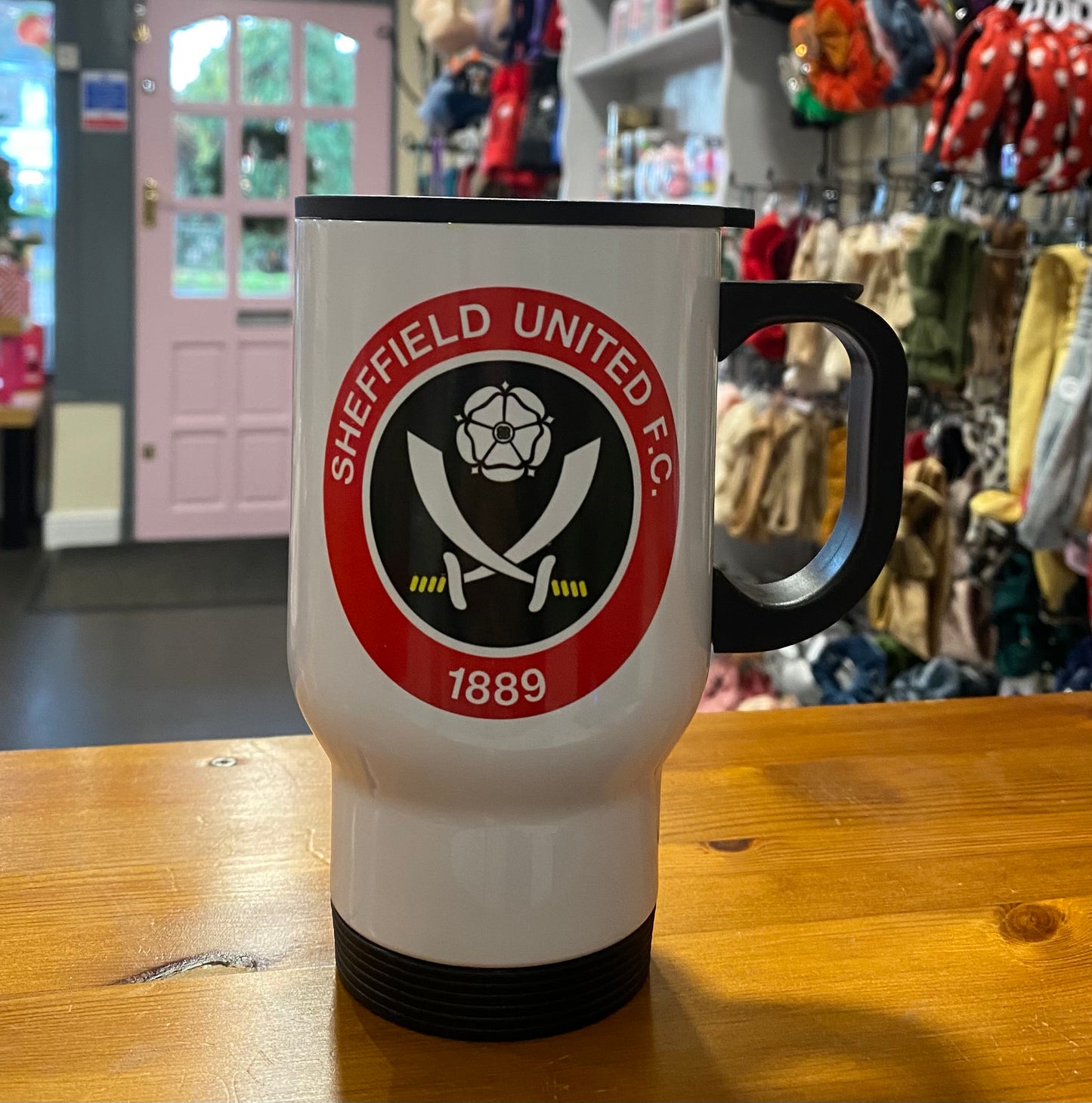 Sheffield United, Travel Mug, Thermos, Football