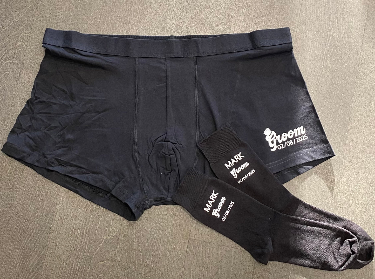 Personalised Wedding Boxer Shorts! Wedding, Groom, Best Man, Grooms Man, Father of the Bride