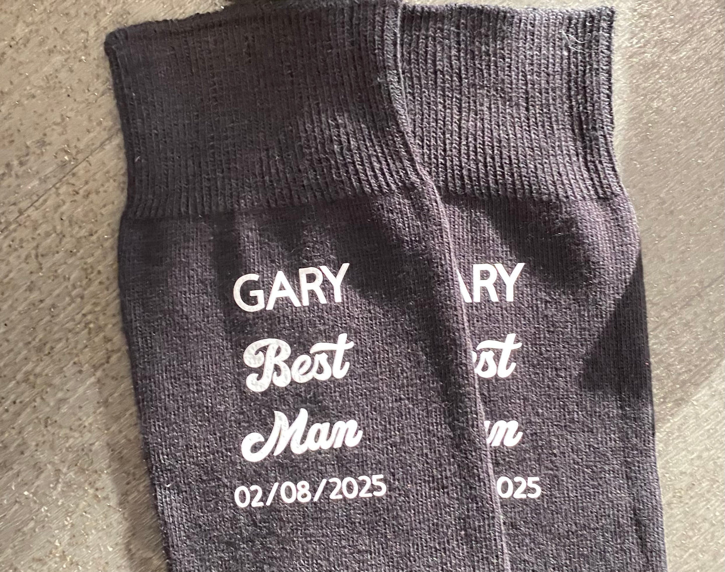 Personalised Wedding Socks! Wedding, Groom, Best Man, Grooms Man, Father of the Bride