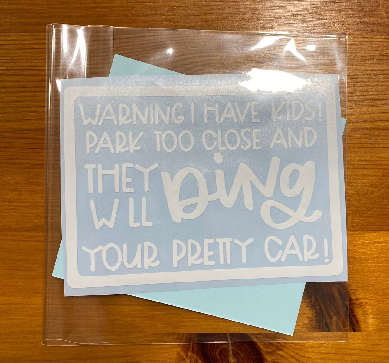 I have Kids, Funny Car Decal, Car Sticker