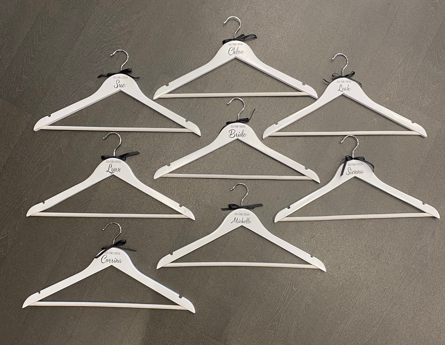 Personalised Wedding Coat Hangers! Wedding, Bride, Groom, Bridesmaid, Best Man, Grooms Man, Mother, Father, Flower Girl