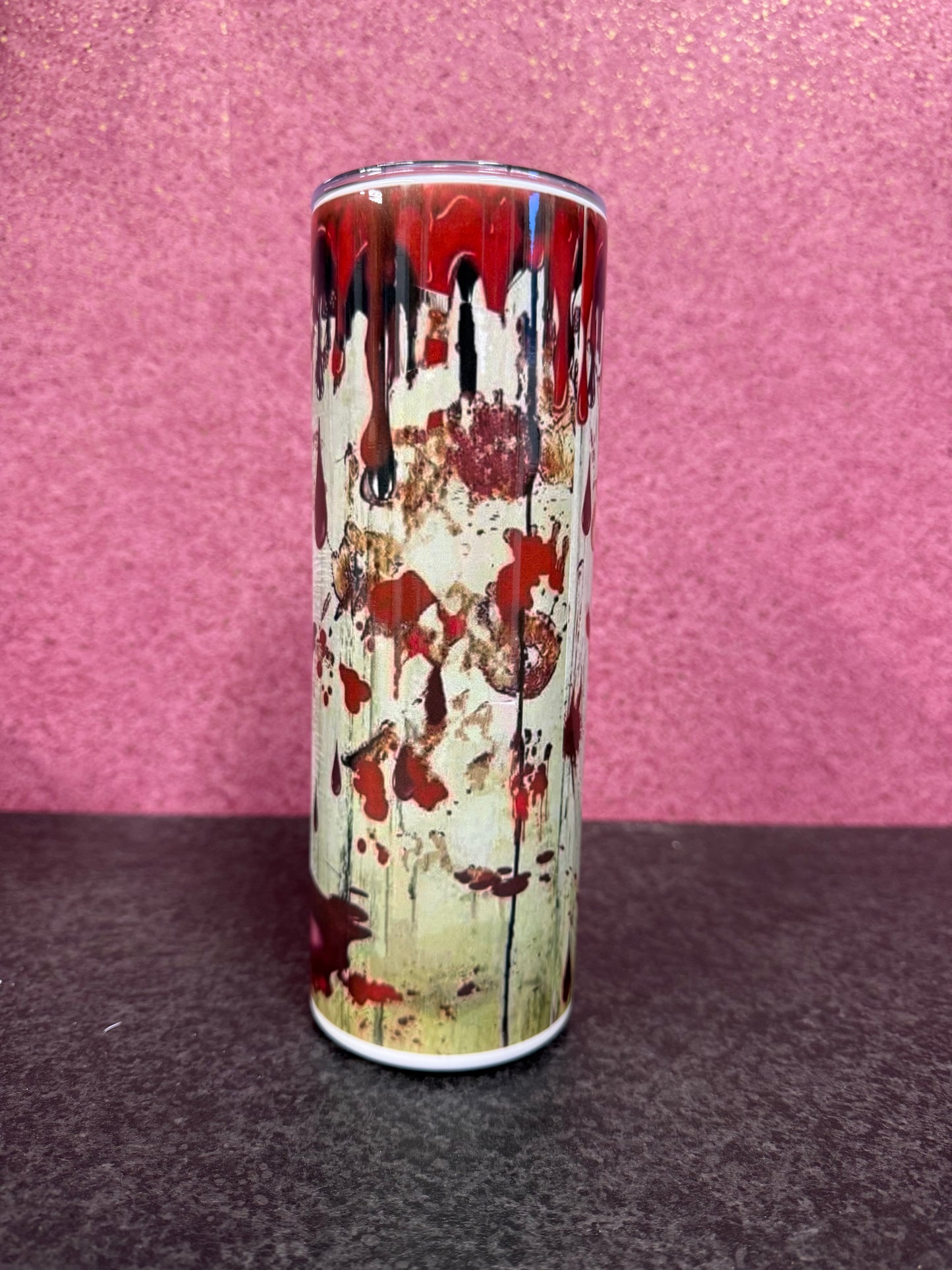 The way to a man’s Heart, Halloween, 20oz Tumbler, Insulated, Stainless Steel, Hot & Cold use, Personalised