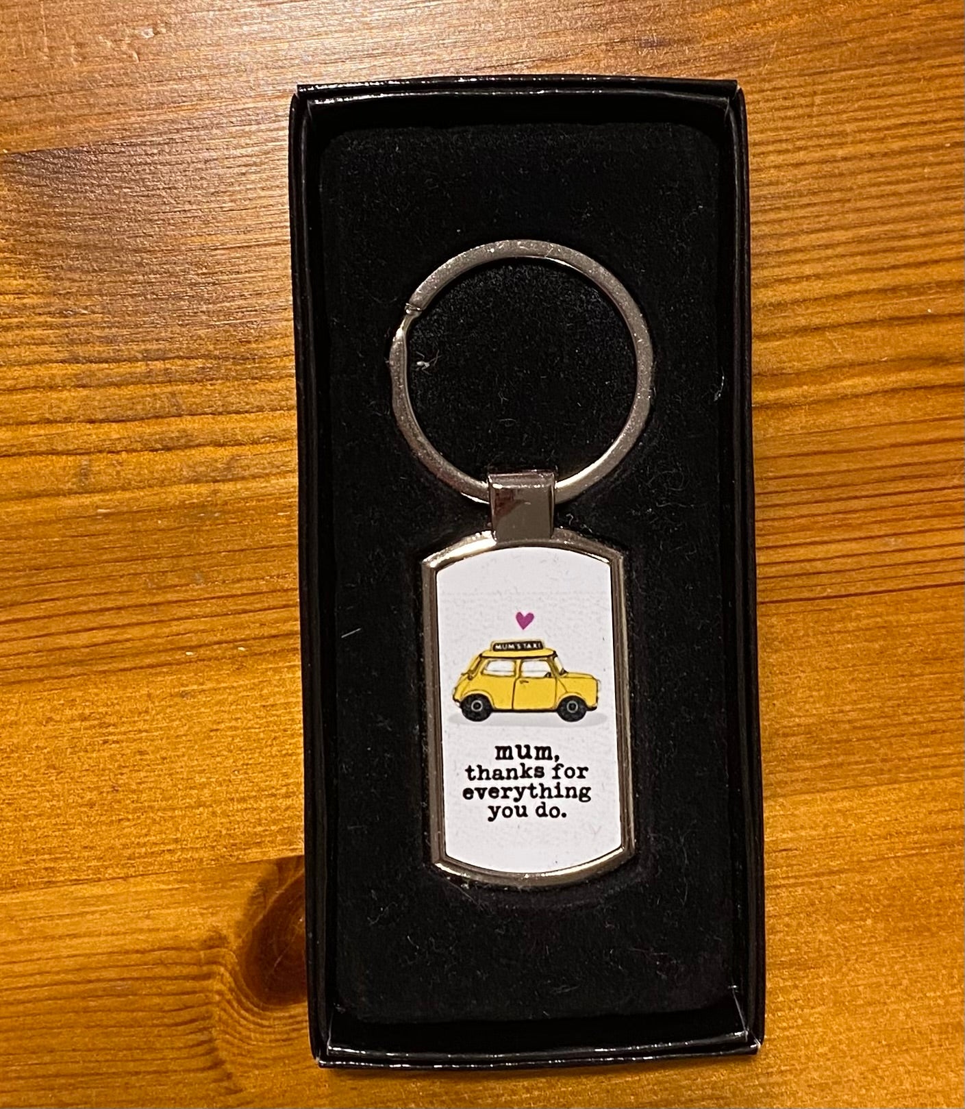 Mum, Thanks for everything you do, Metal Keyring, Key Ring
