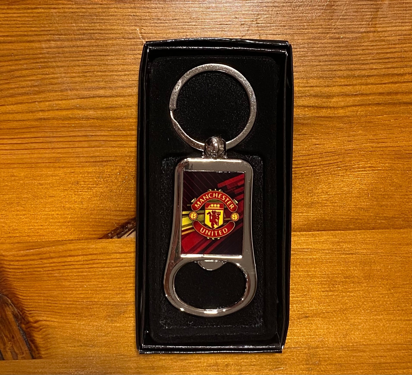 Manchester United Football, Metal Bottle Opener Keyring, Key Ring
