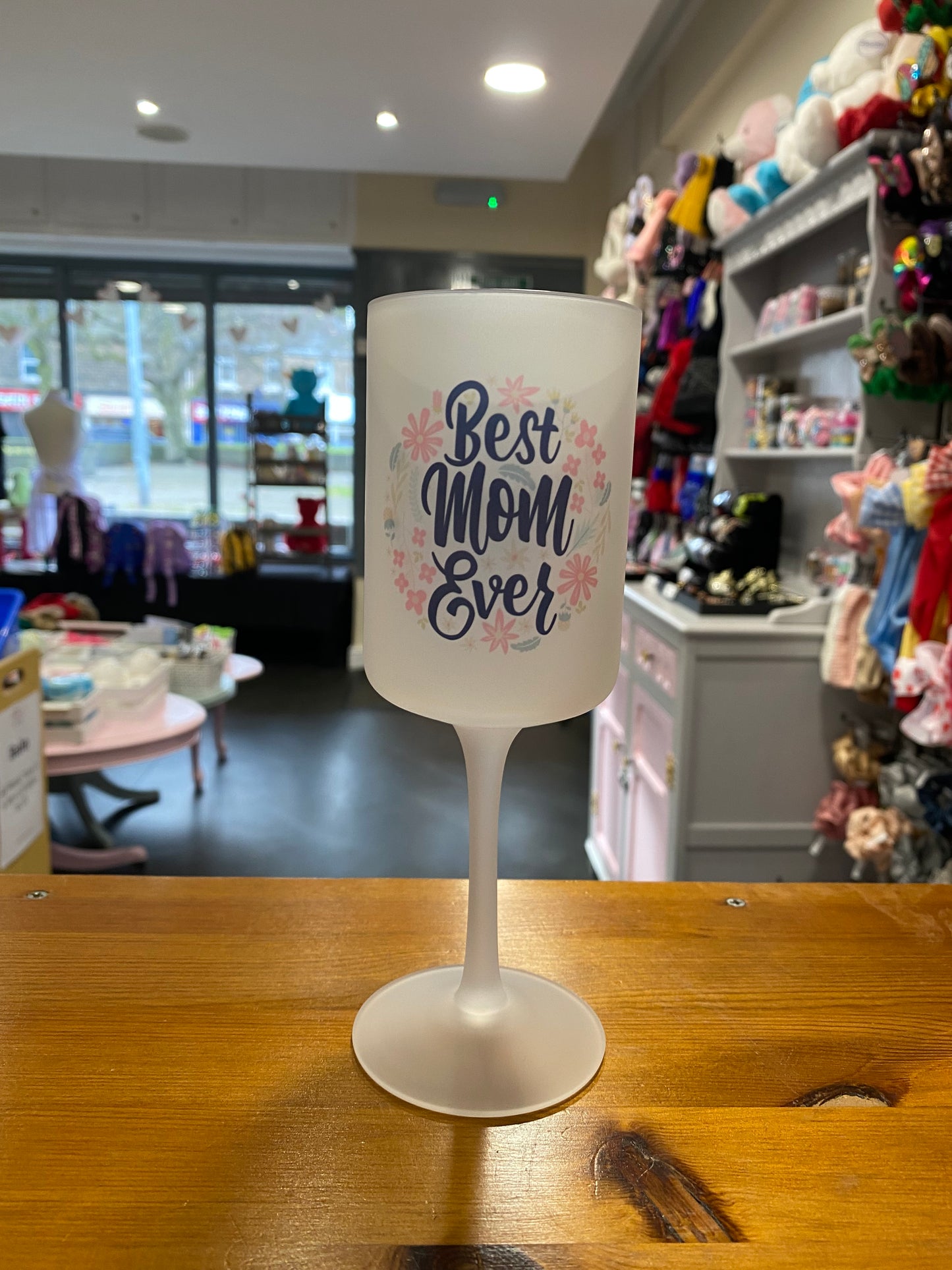 Best Mum Ever, Wine Goblet Glass