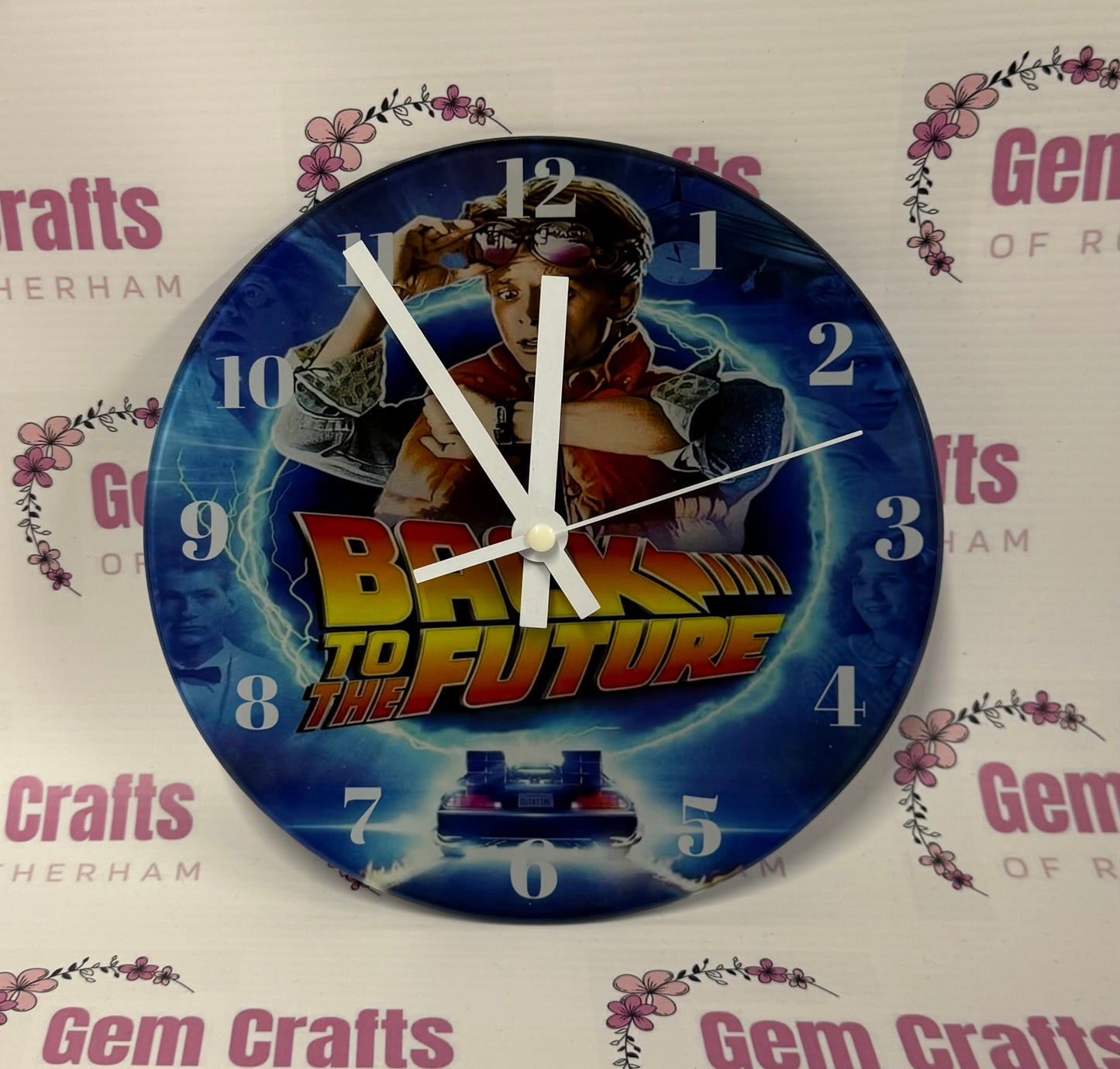 Back to the Future, Toughened Glass Clock, Film