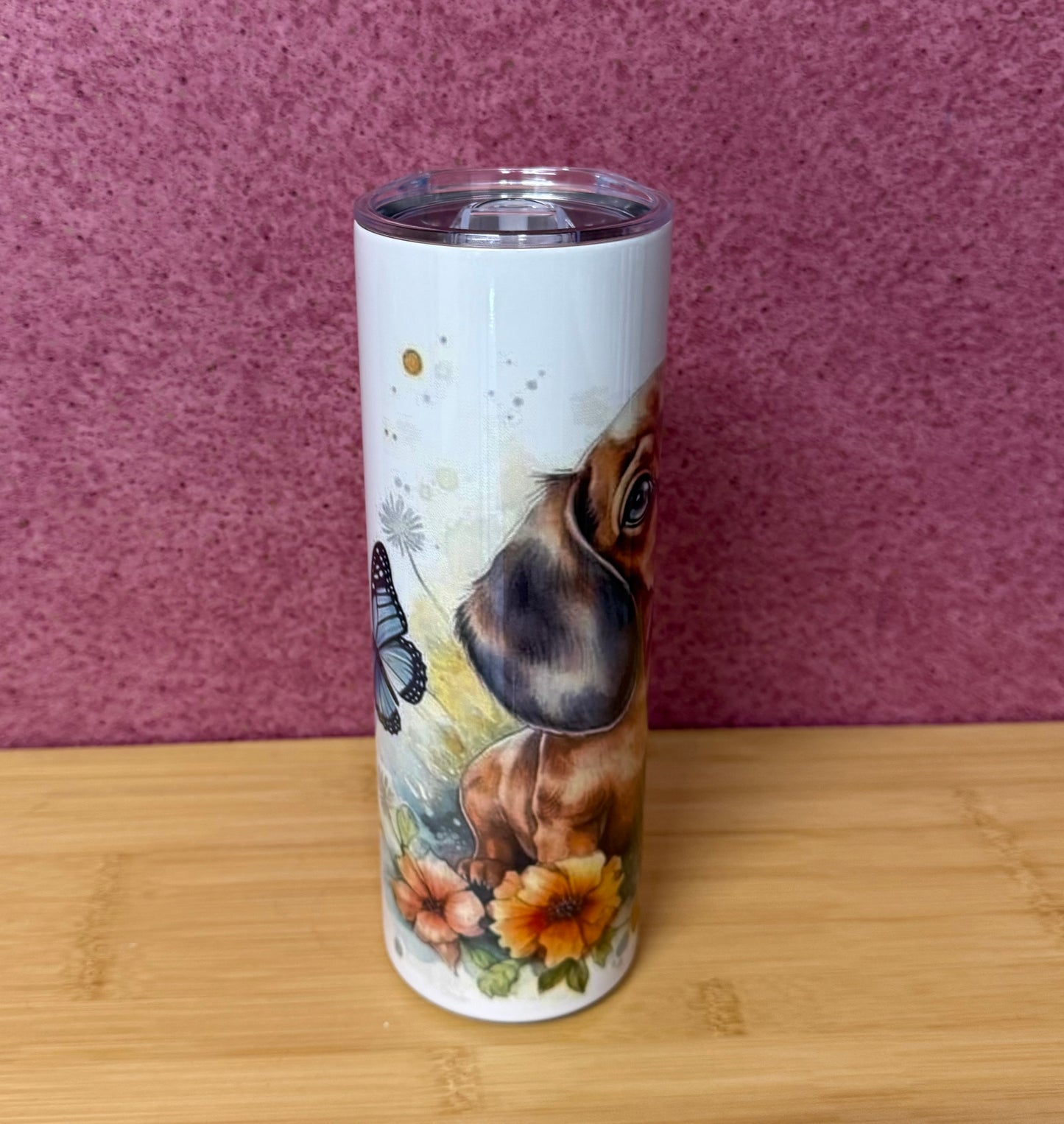 Dachshund, 20oz Tumbler, Insulated, Stainless Steel, Hot & Cold use