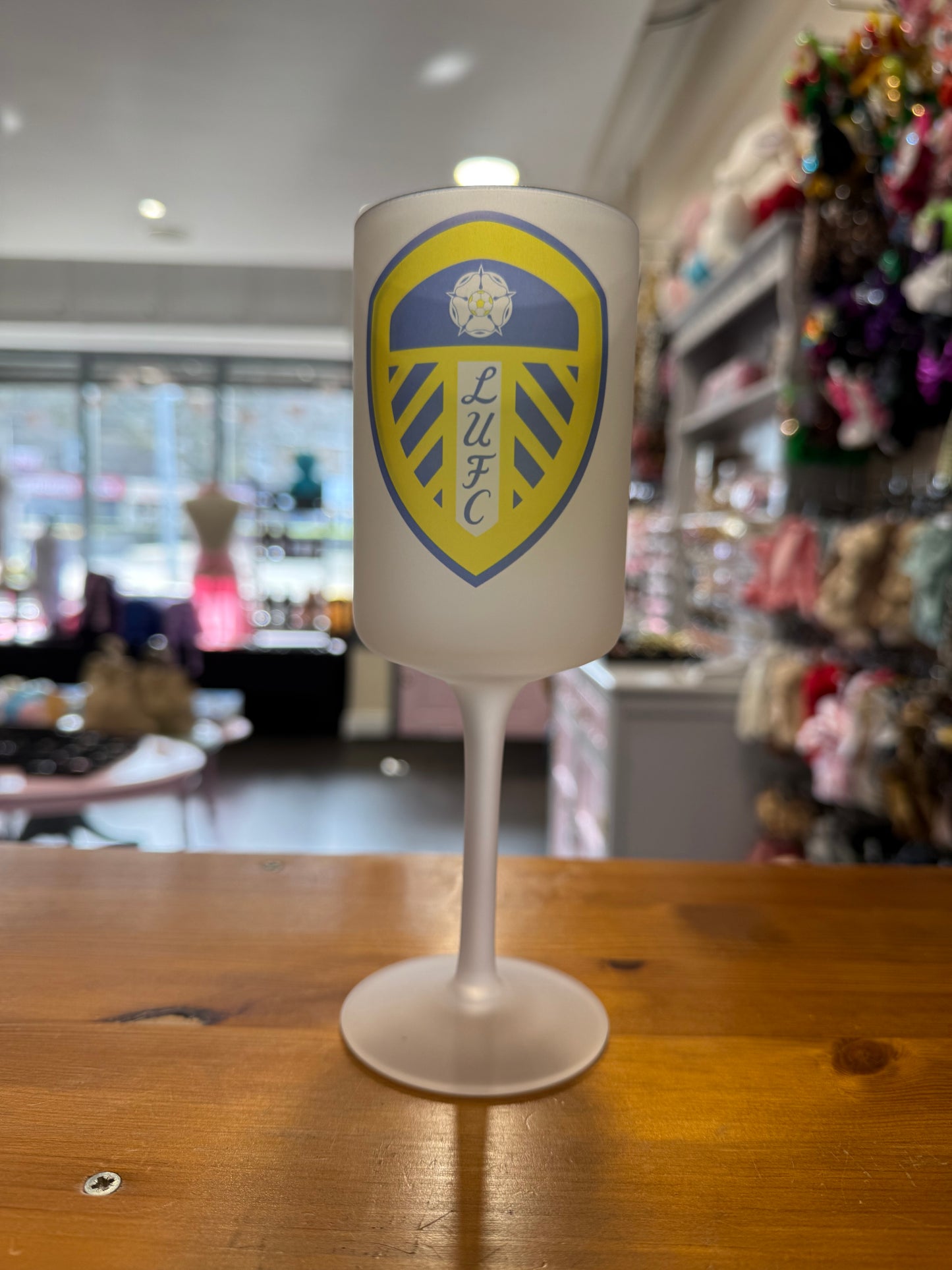 Leeds United, Wine Goblet Glass
