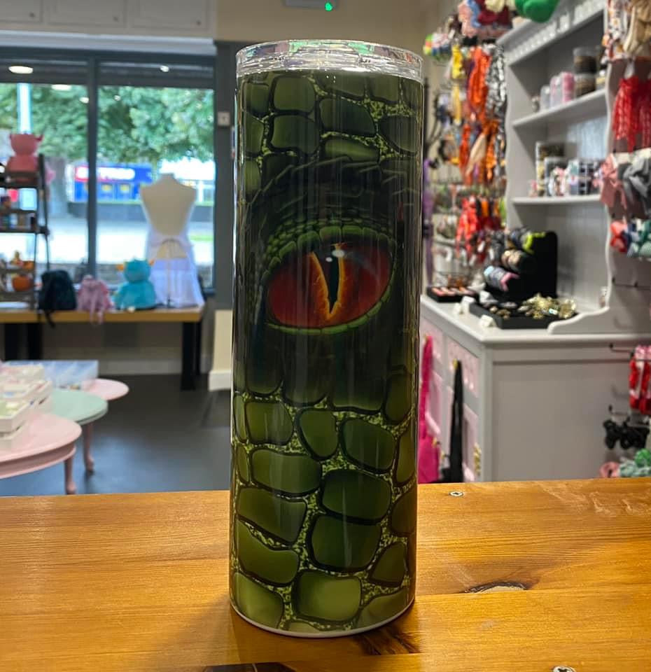 Monster Eye, 20oz Tumbler, Insulated, Stainless Steel, Hot & Cold use