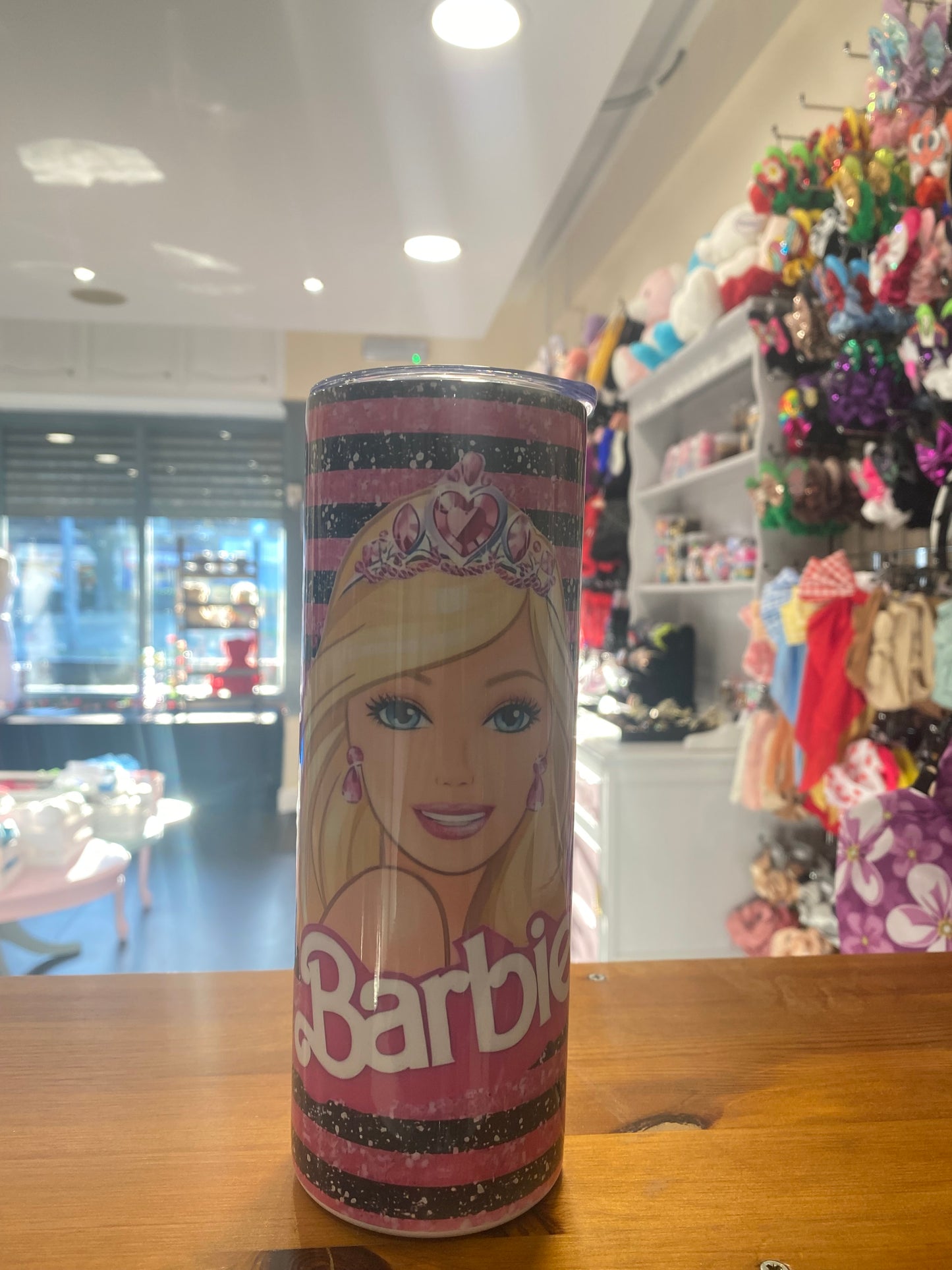 Barbie, Pink, 20oz Tumbler, Insulated, Stainless Steel, Hot & Cold use