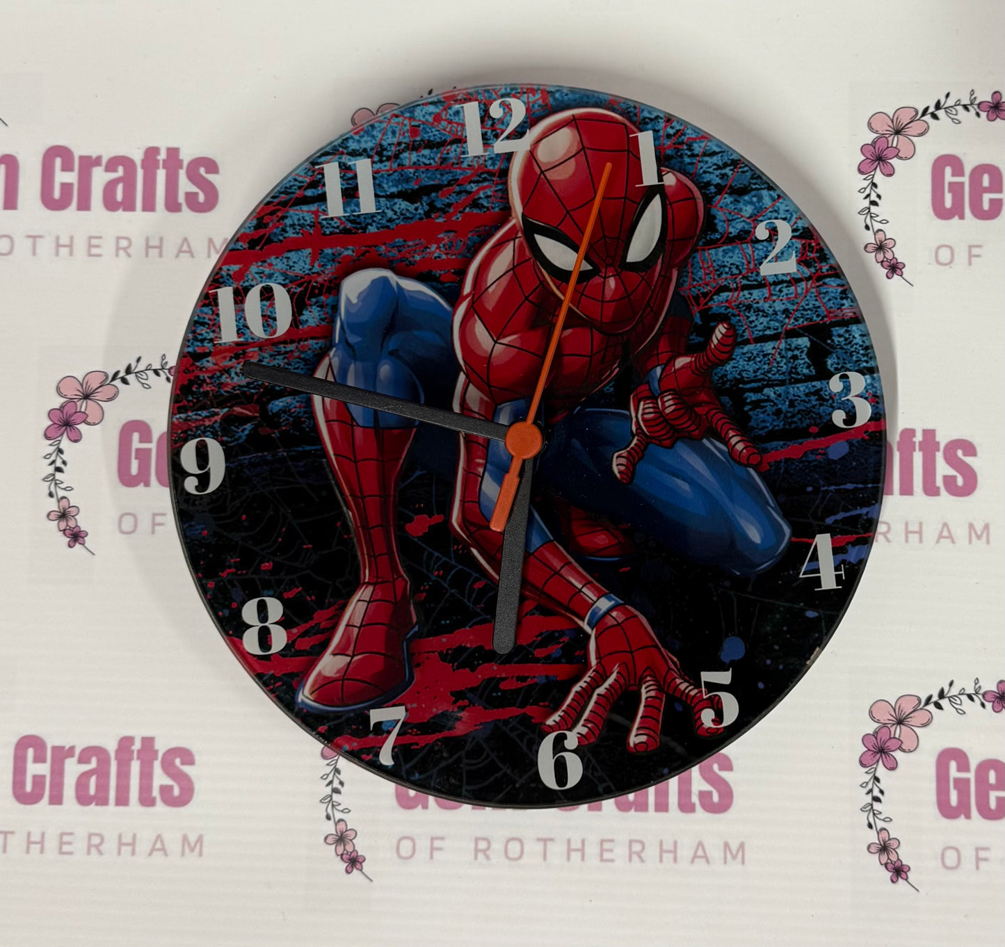 REDUCED Spiderman Clock, End of Line