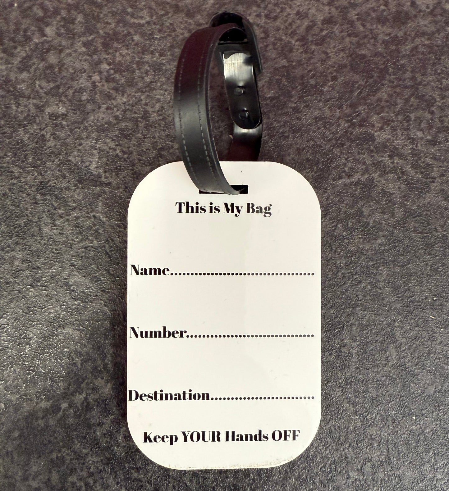 Bitch, Luggage Tag, Personalised, Suitcase, Bag, Funny, Quote, Holiday