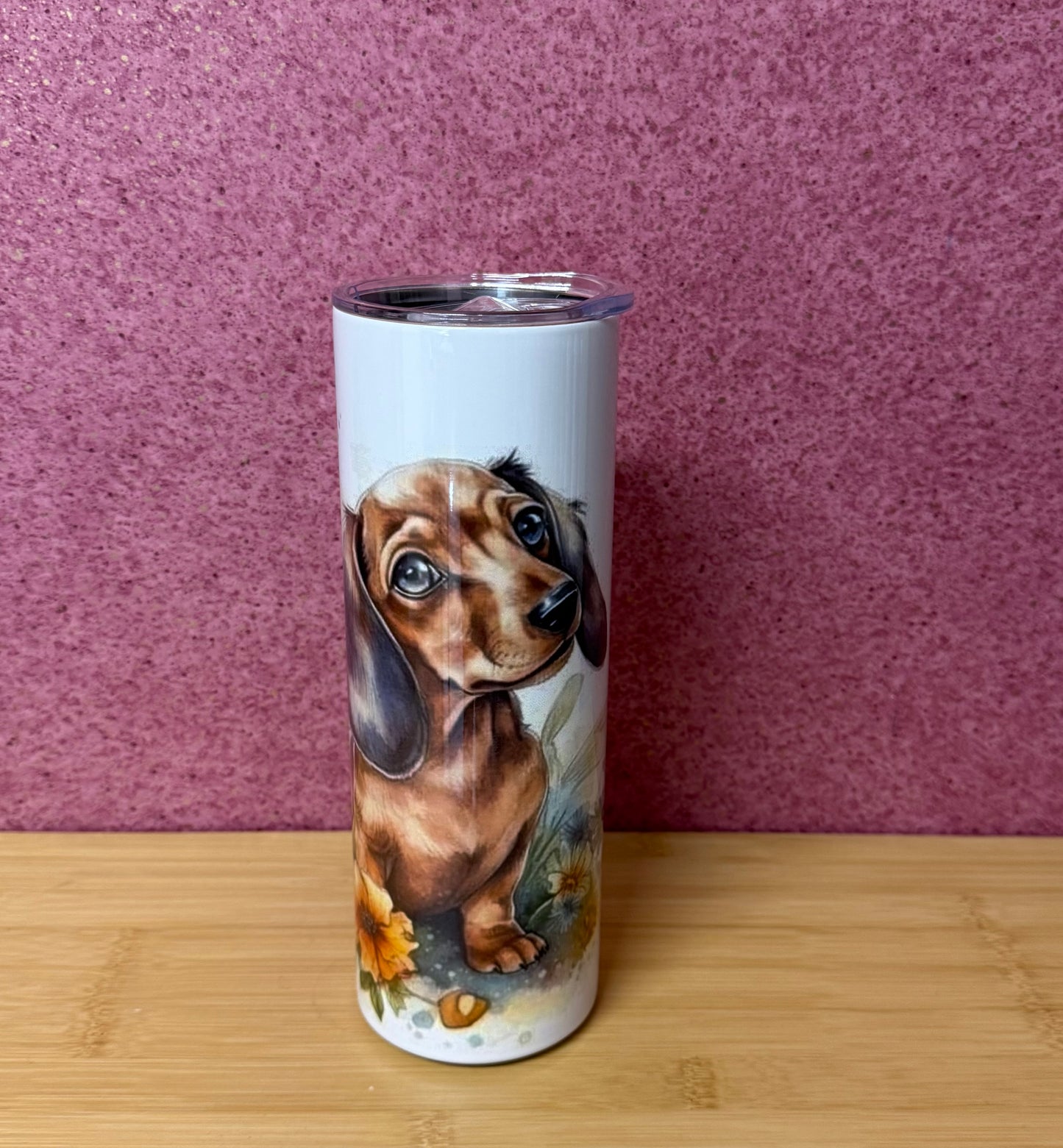 Dachshund, 20oz Tumbler, Insulated, Stainless Steel, Hot & Cold use