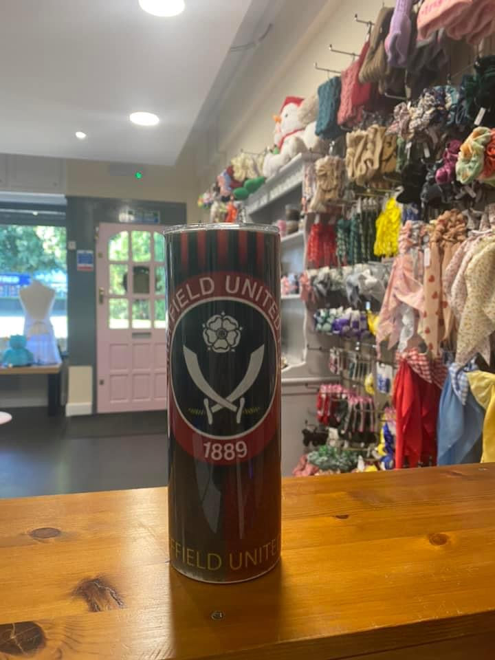 Sheffield United, 20oz Tumbler, Insulated, Stainless Steel, Hot & Cold use