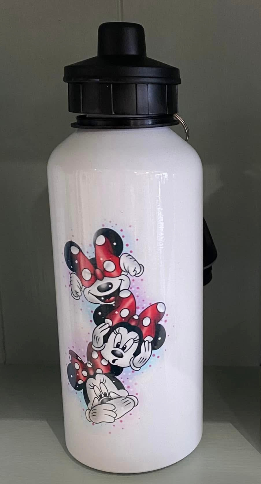 Minnie Mouse, Water Bottle, 600ml, Cold, Drinks