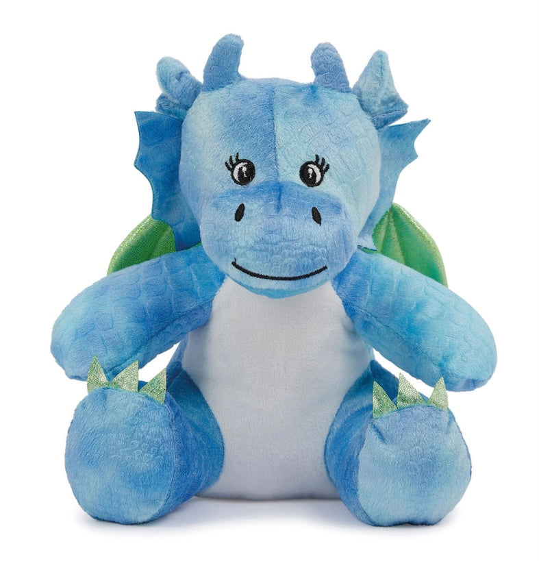 Blue Dragon, Mini Mumbles Bear, Print Me Bear, Personalised Soft Toy