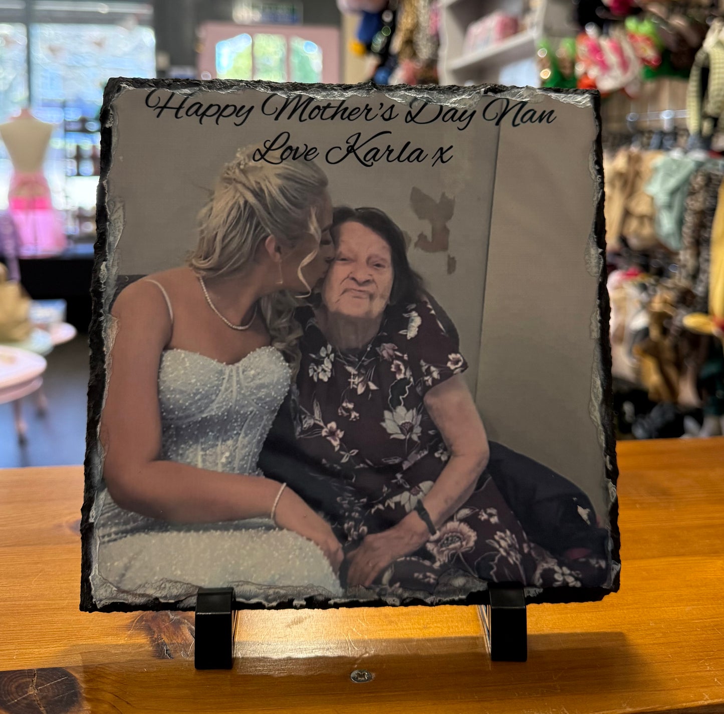 Personalised Mother’s Day Photo Slate