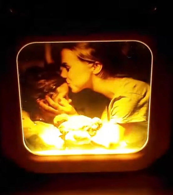 Light up, Personalised Night Light, Plug in Light, Family, Kids, Childrens, add your photo