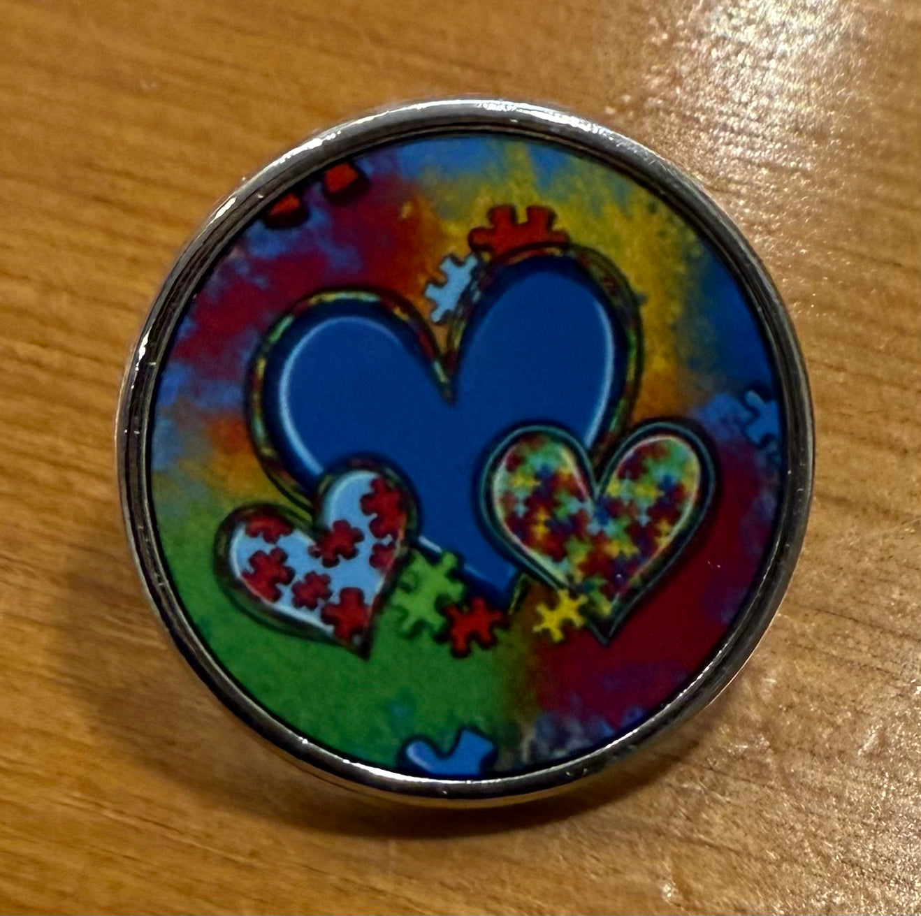 Autism Awareness, Pin Badge