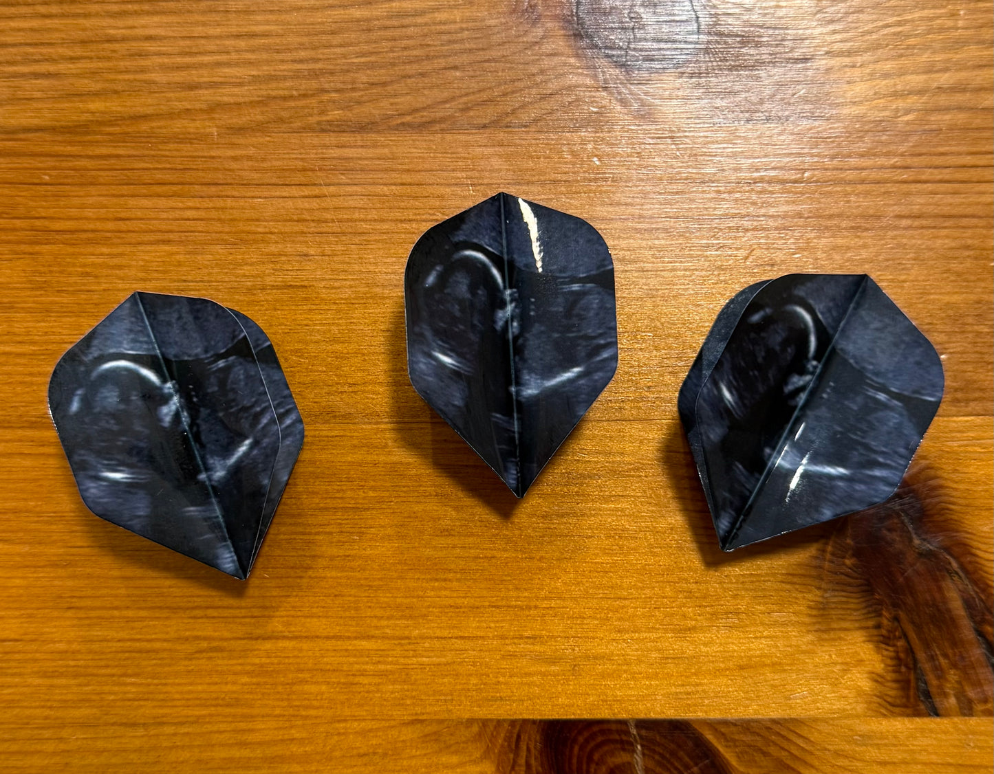 Baby Scan, Dart Flyts, Dart Flights, Set of 3, Personalisation