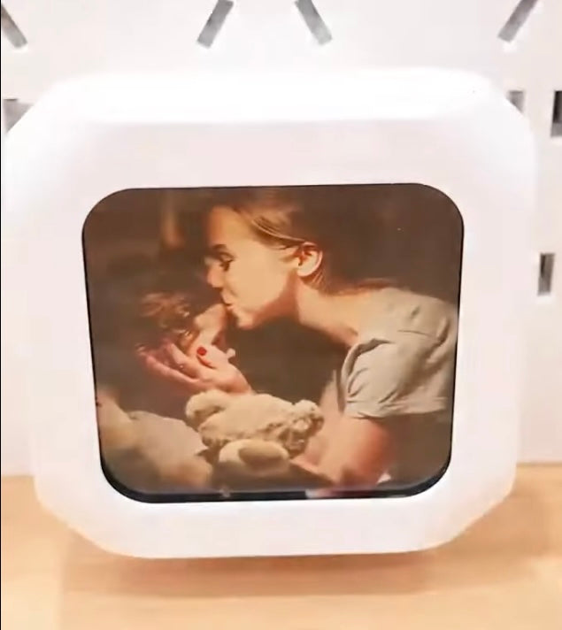 Light up, Personalised Night Light, Plug in Light, Family, Kids, Childrens, add your photo