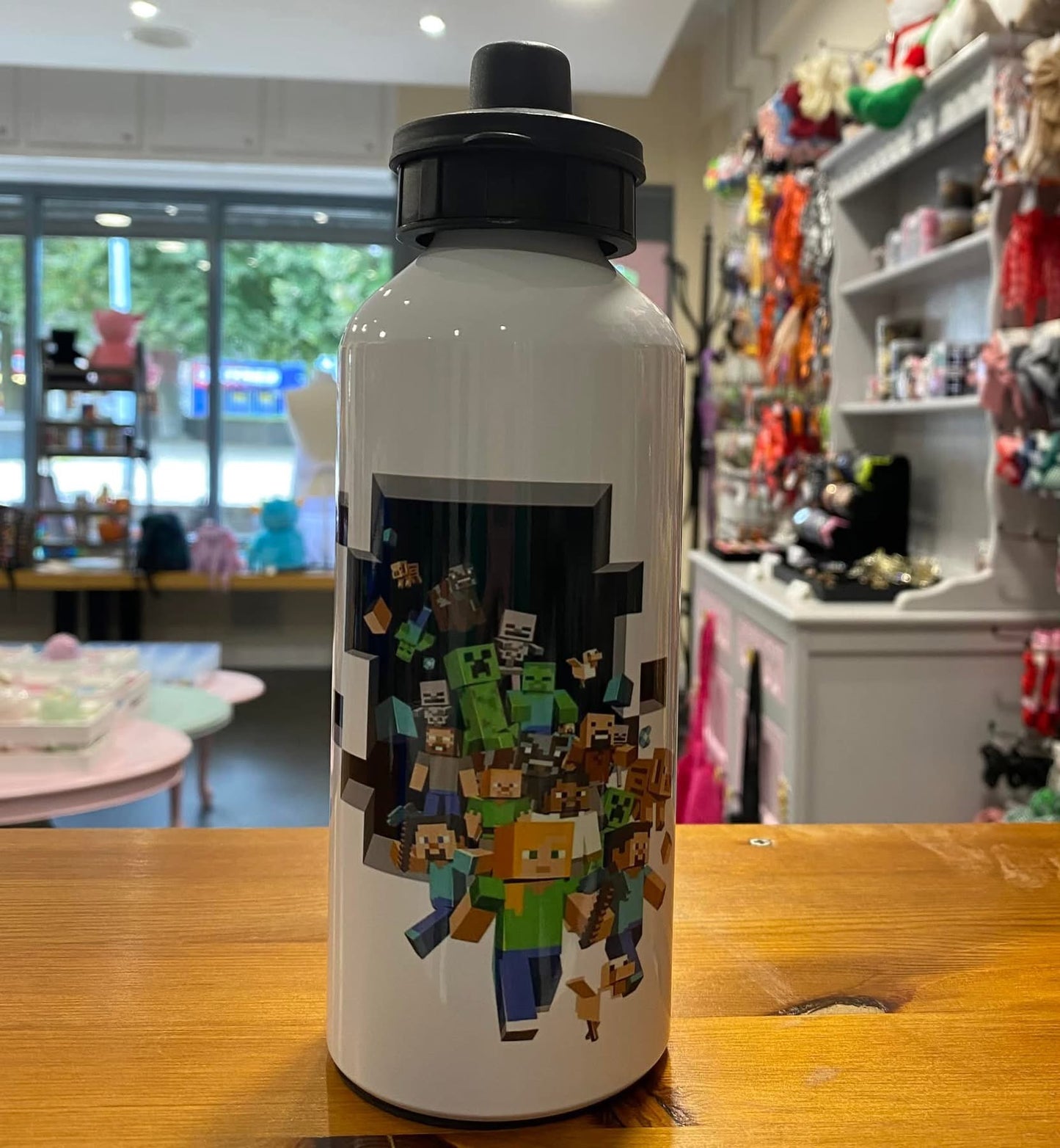 Minecraft, Water Bottle, 600ml, Cold, Drinks