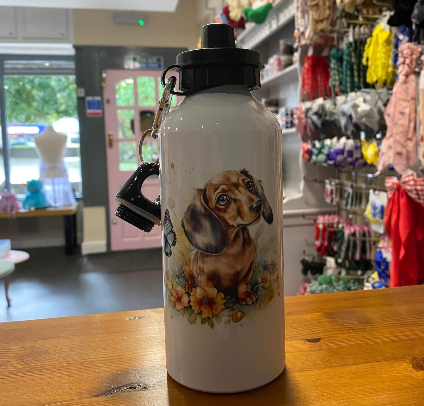 Dachshund, Water Bottle, 600ml, Cold, Drinks