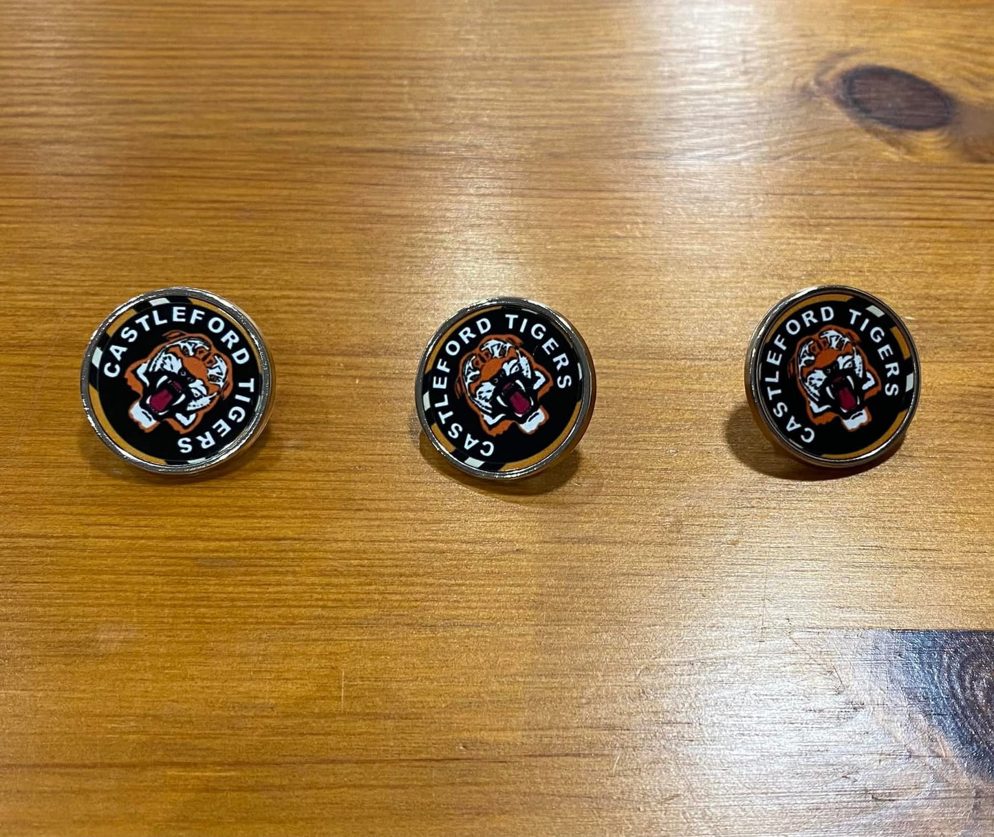 Castleford Tigers, Pin Badge, Rugby, Supporter