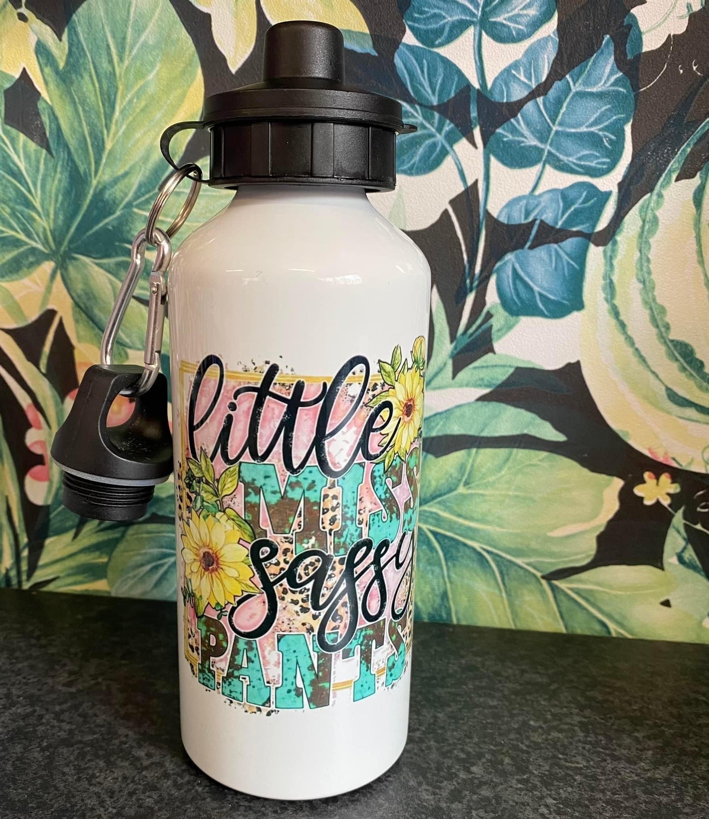 Little Miss Sassy Pants, Water Bottle