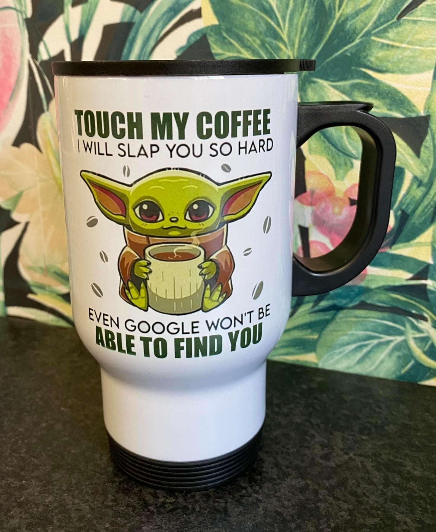 Even Google won’t find you, Thermos, Travel Mug