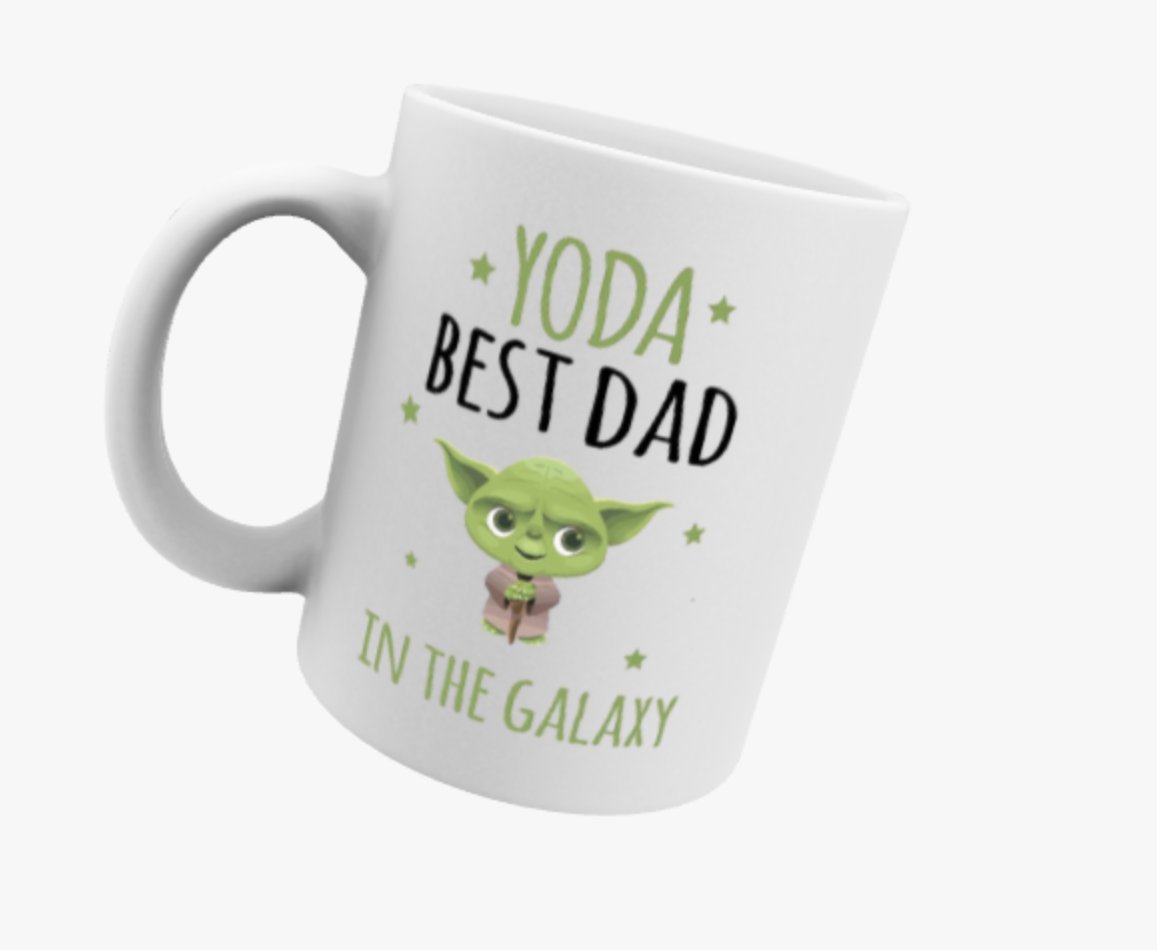 The Mandalorian Best Dad In The Galaxy Baby Yoda Ceramic Coffee