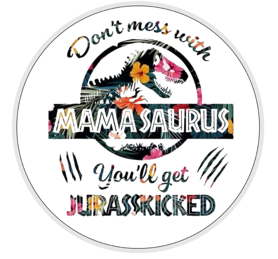 Mamasarus Jurassic Dinosaur, Ceramic Mug & Coaster