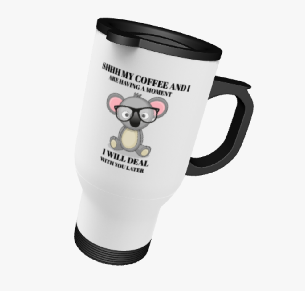 My Coffee and I, Travel Mug, Thermos