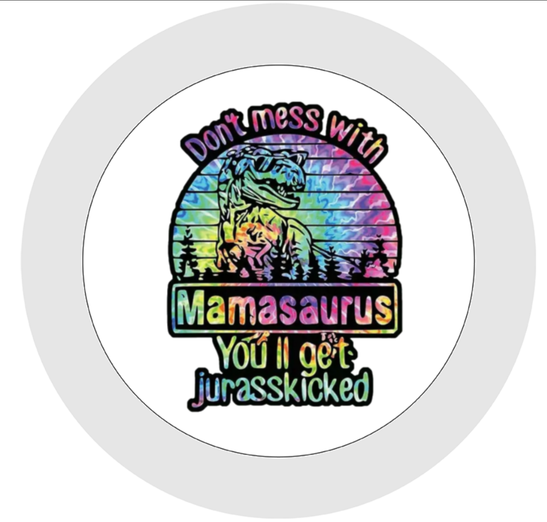 Mamasaurus, Ceramic Mug & Coaster, Dinosaur