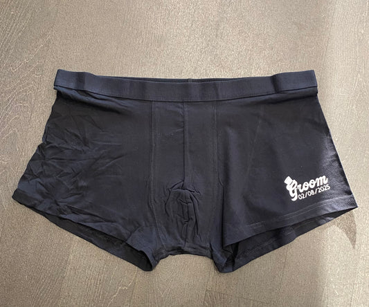 Personalised Wedding Boxer Shorts! Wedding, Groom, Best Man, Grooms Man, Father of the Bride
