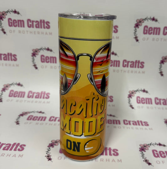 REDUCED Tumbler, Vacation Mode, End of Line