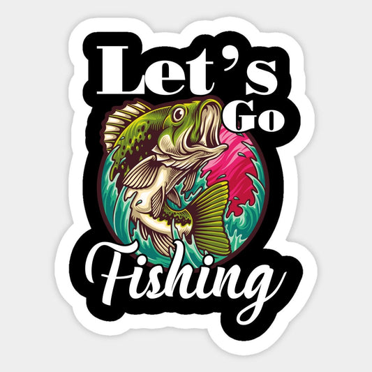 Let’s go Fishing, Coaster, Cushion, Water Bottle, Keyring, Travel Mug