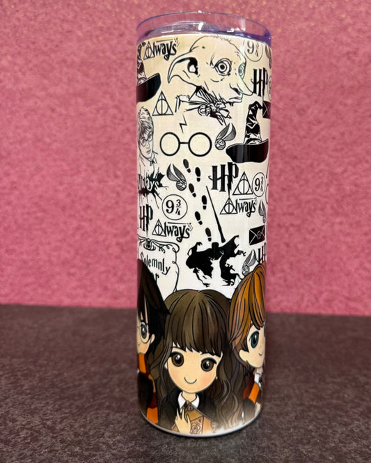 Harry Potter, 20oz Tumbler, Insulated, Stainless Steel, Hot & Cold use